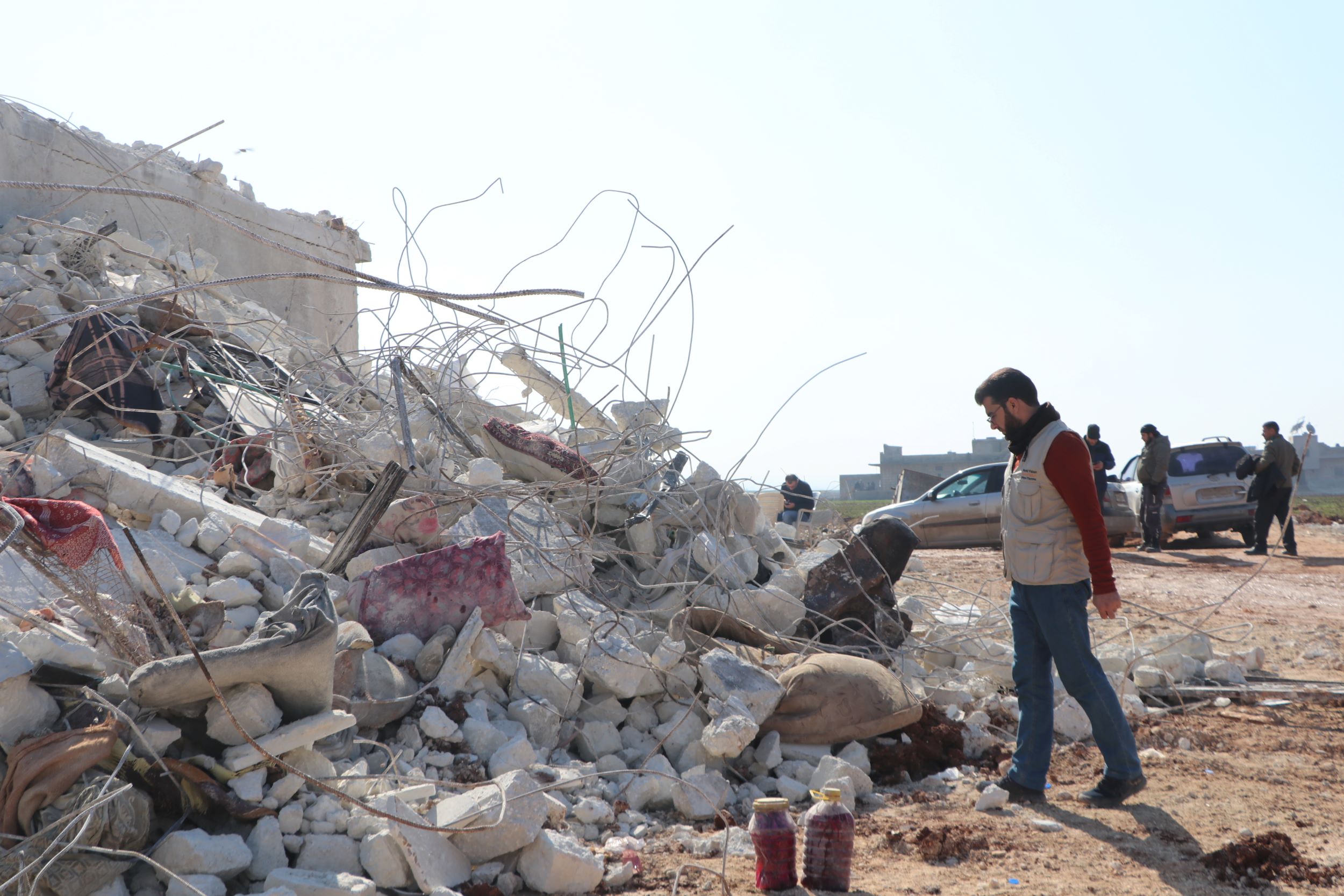 The aftermath of the earthquakes, northwest Syria 