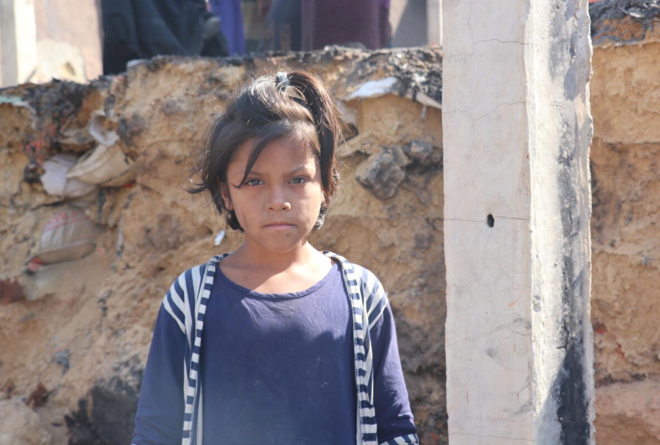 Girl refugee in Bangladesh