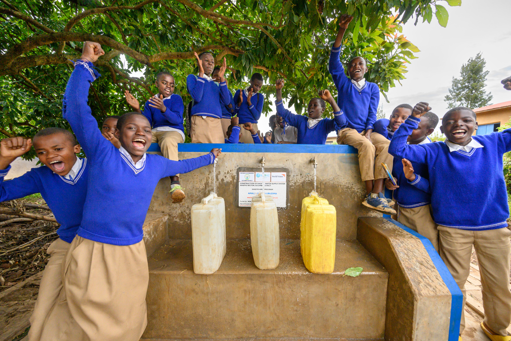 Water Collection Rwanda Water is life | World Vision UK