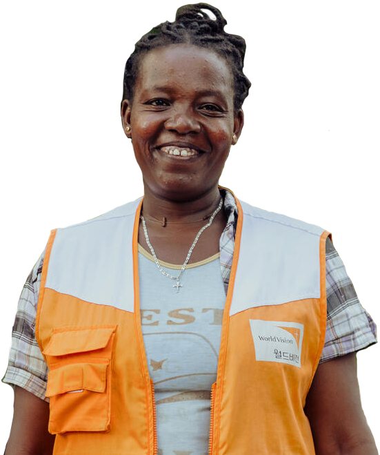 Abinet, a World Vision Kenya team member