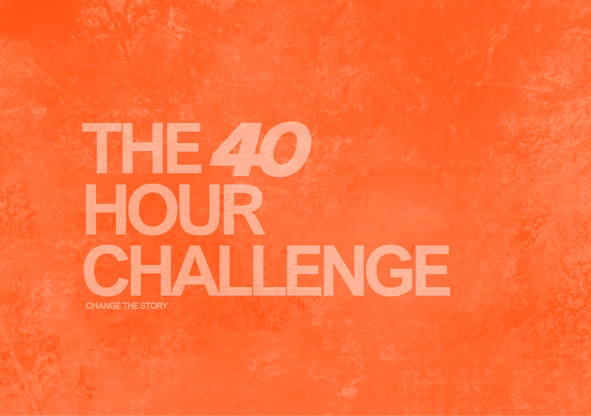 40 Hour challenge logo