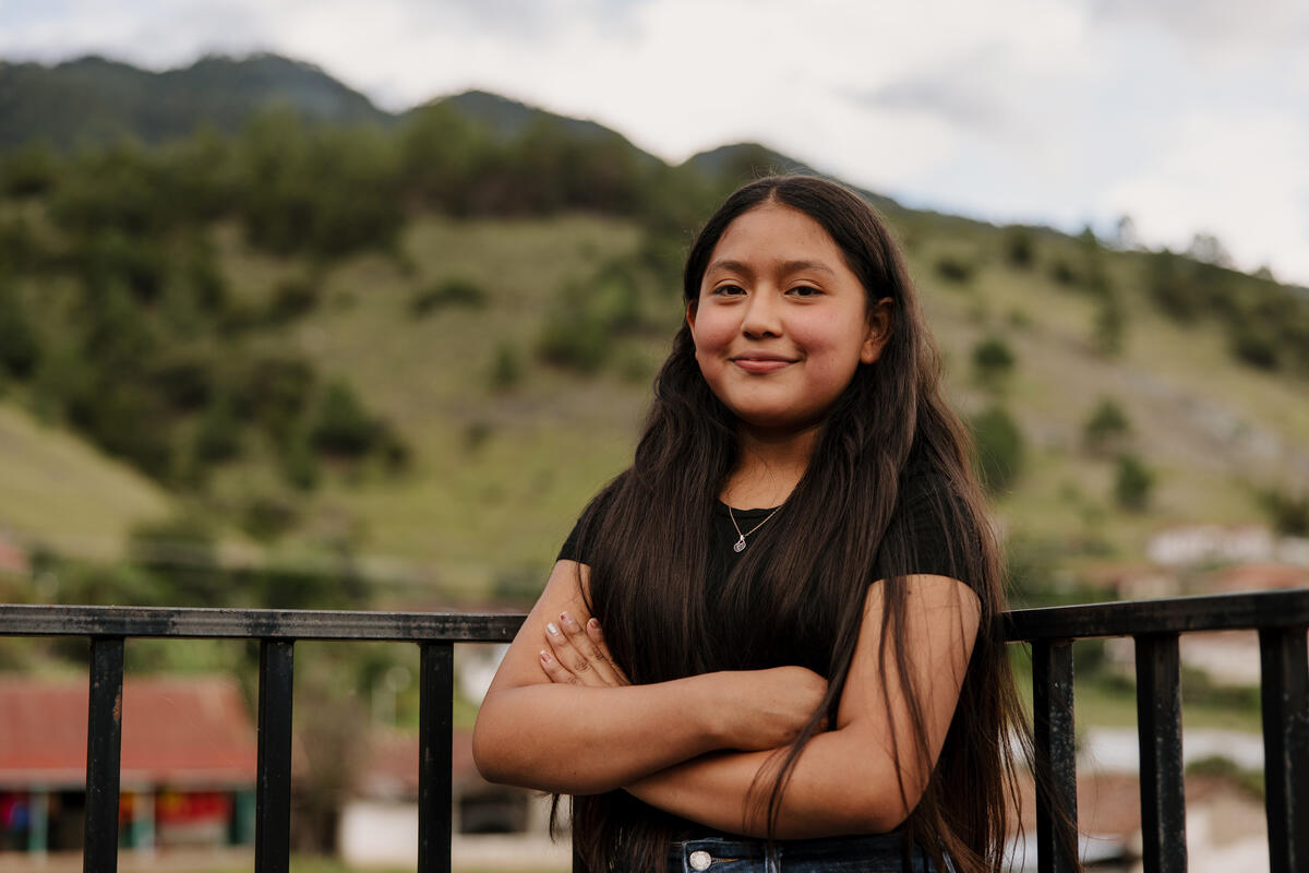 Twelve-year-old Sheyla, from Guatemala 