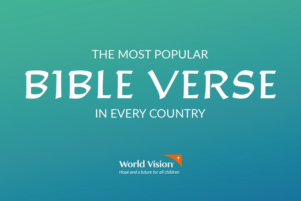 Most popular Bible verse in the world | World Vision UK