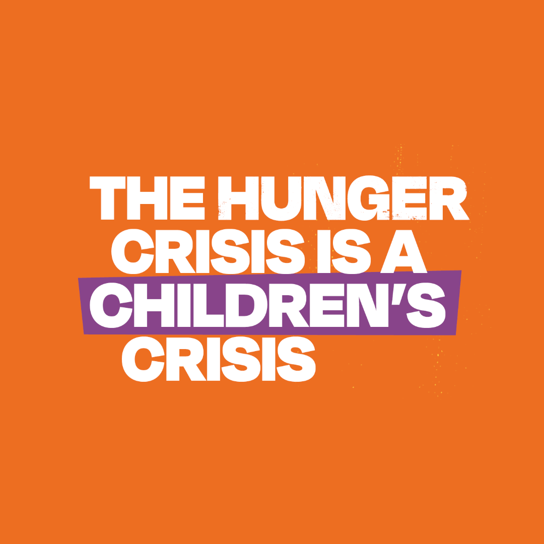 The hunger crisis is a children's crisis