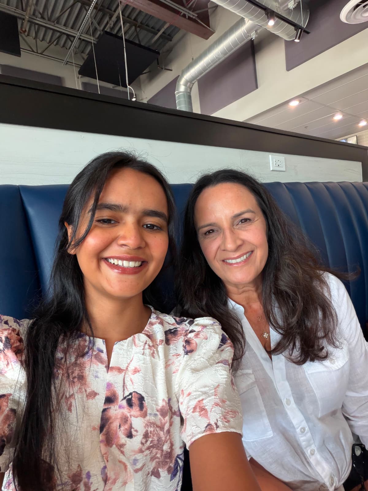 Dola with her former sponsor