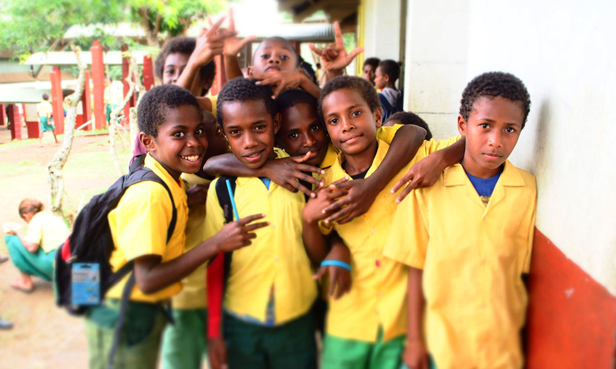 Children in Vanuatu are now safe