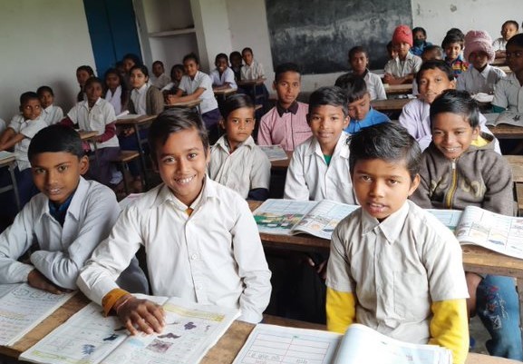 Bhojpur children enjoying school thanks to child sponsorship